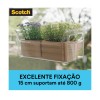 Fita Dupla Face Scotch Fixa Forte, Transparente 19mm x 2m - 3m - vista 2