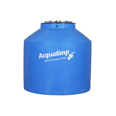 Caixa d’água Polietileno 1750L Água protegida - Acqualimp