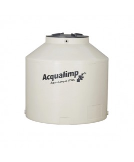 Caixa d’água Polietileno 1750L Água Limpa c/ filtro e boia Acqualimp