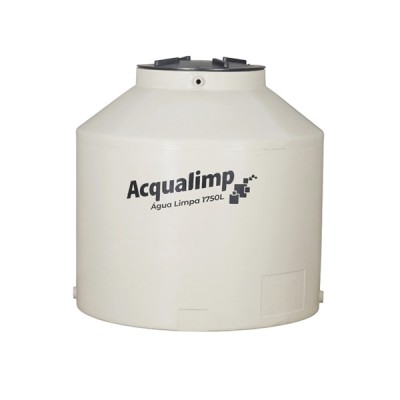 Caixa d’água Polietileno 1750L Água Limpa c/ filtro e boia - Acqualimp