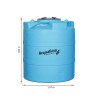 Cisterna de Polietileno 3000L Tradicional - Acqualimp - vista 4