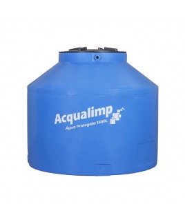 Caixa d’água Polietileno 1500L Água protegida Acqualimp