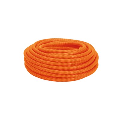 Eletroduto Corrugado 1/2 Laranja 50M - Amanco