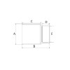 Bucha de Redução SR 50x40mm Esgoto - Amanco - vista 2