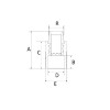 Conector Macho 73mm 2 1/2 CPVC - Amanco - vista 2