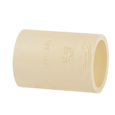Luva Simples 114mm CPVC - Amanco