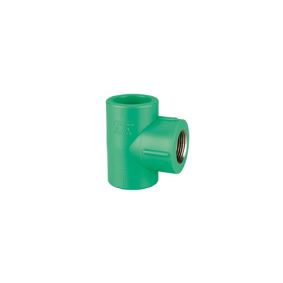 TÊ de Redução com Rosca Central 25mm1/2 PPR Amanco