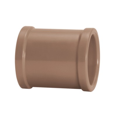 Luva Simples 110mm Marrom Soldável - Amanco