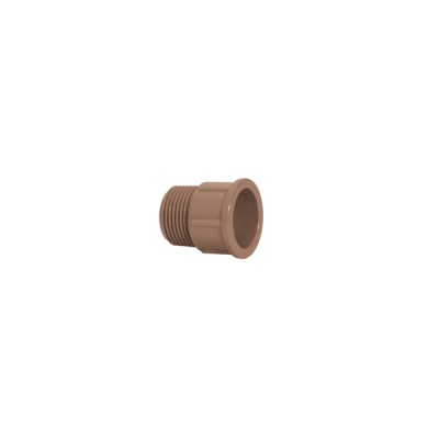 Adaptador curto c/ rosca 20mm1/2' Marrom Soldável - Amanco