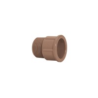 Adaptador curto c/ rosca 32mm 1' Marrom Soldável Amanco