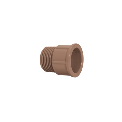 Adaptador curto c/ rosca 32mm 1' Marrom Soldável - Amanco