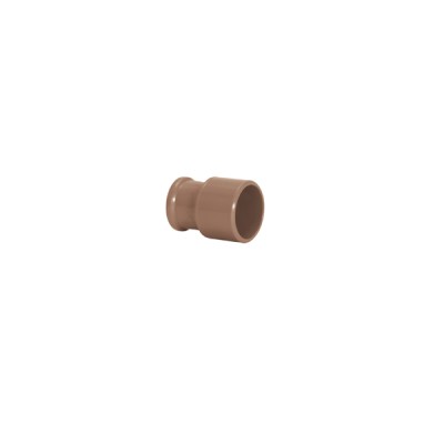 Bucha de Redução Longa 40x20mm Marrom Soldável - Amanco