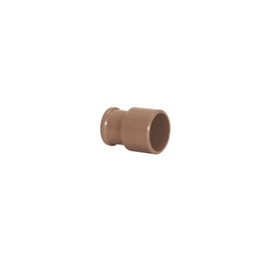 Bucha de Redução Longa 40x25mm Marrom Soldável - Amanco