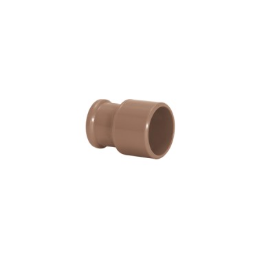 Bucha de Redução Longa 50x25mm Marrom Soldável Amanco