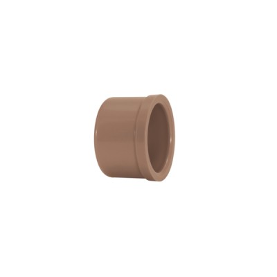 Cap 40mm Marrom Soldável - Amanco