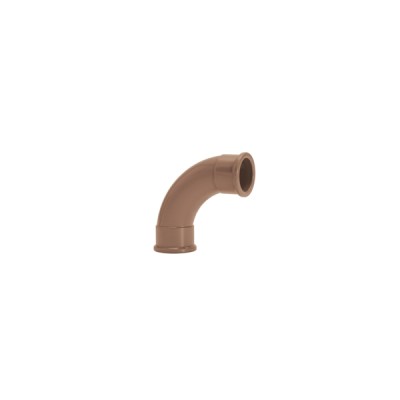 Curva 25mm 90º Marrom Soldável - Amanco