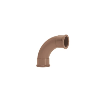 Curva 32mm 90º Marrom Soldável - Amanco