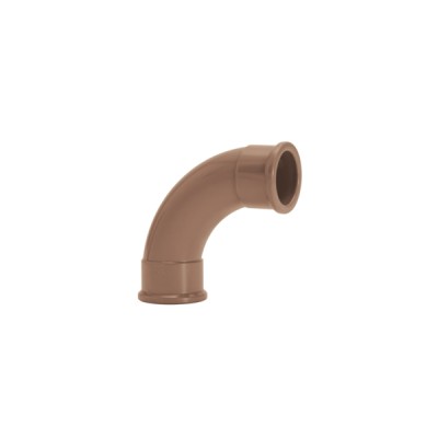 Curva 50mm 90º Marrom Soldável - Amanco