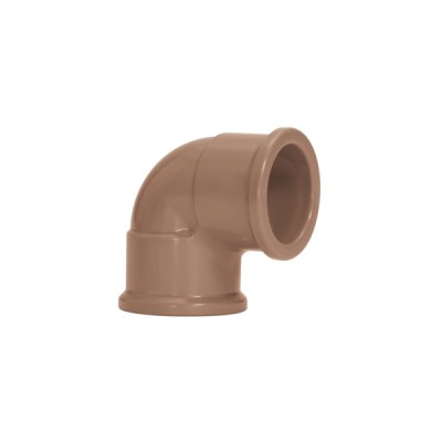 Joelho 75mm 90° Marrom Soldável - Amanco