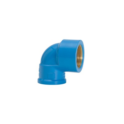 Joelho c/ Rosca de Latão 25mm1/2' Azul Soldável Amanco