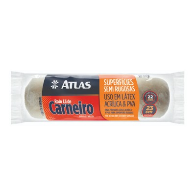 Rolo de Lã de Carneiro 23cm Atlas