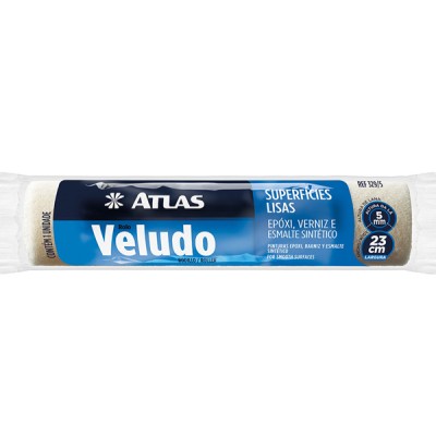 Rolo Veludo de Carneiro 23cm Atlas