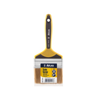 Pincel 4" Verniz & Stain - Atlas