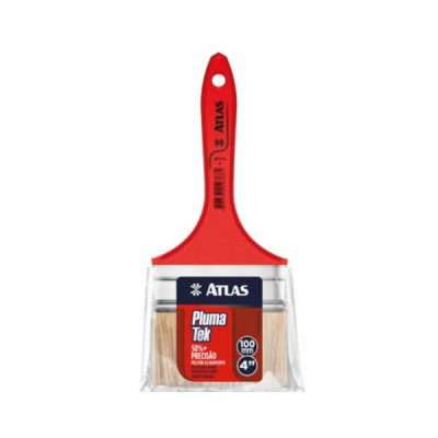 Pincel 4'' Pluma Tek - Atlas