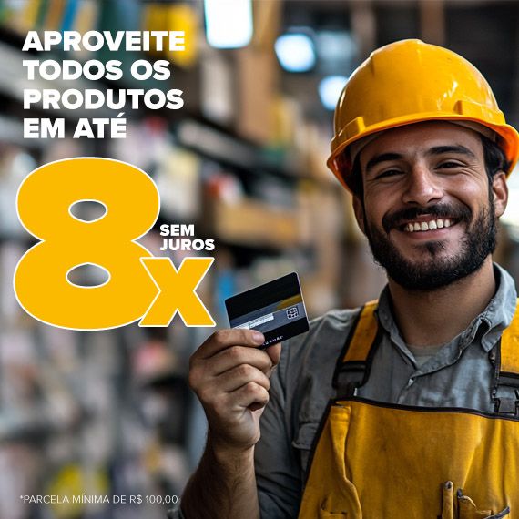 Compra Facilitada Parcelamento 8x