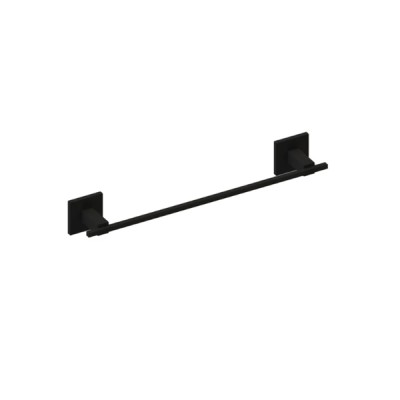 Toalheiro Cecilia 20 cm Preto Fosco Metalworks By Crismoe 07.CC01.PF