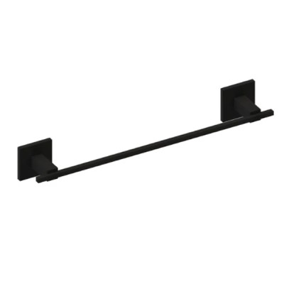 Toalheiro 45 cm Cecilia Preto Fosco Metalworks By Crismoe 07.CC03.PF