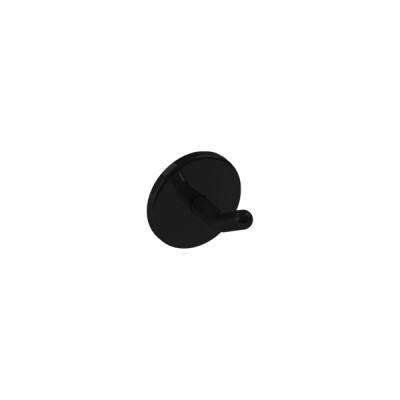 Cabide Round Preto Brilhante Metalworks By Crismoe 05.RD00.PB