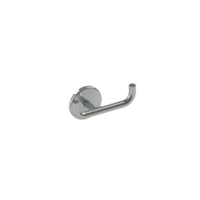 Cabide Duplo Round Cromado Metalworks By Crismoe 05.RD04.CR