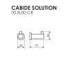 Cabide Solution Cromado 05.SL00.CR - Metalworks By Crismoe - vista 2