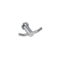 Cabide duplo Solution Cromado Metalworks By Crismoe 05.SL02.CR