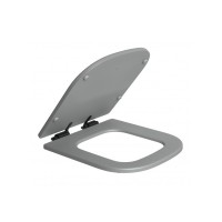 Assento Poliéster Polo/Unic cinza fosco com Fixacao Black Matte Deca AP.217.BL.MT.86