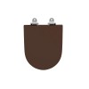 Assento Poliester Slow Close Carrara/Link Marrom Fosco AP.237.22 - Deca - vista 2