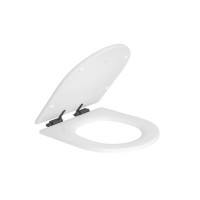 Assento Poliester Slow Close Nuova/Carrara/Link/Level fixação Black Matte Deca AP.237.BL.MT.17