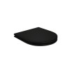 Assento Poliéster Slow Close Carrara / Duna / Lk / Level / Nuova Ébano fixação Black Matte AP.237.BL.MT.95 - Deca - vista 3
