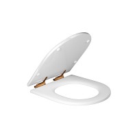 Assento Poliester Slow Close Nuova/Carrara/Link/Level fixação Red Gold Deca AP.237.GL.RD.17