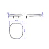 Assento Plastico Aspen e Fast AP.75.17 - Deca - vista 2
