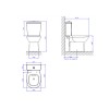 Kit Completo Bacia C/Caixa acoplada Flex KP.380.17 - Deca - vista 2