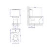 Kit completo Bacia com caixa acoplada Level KP.480.17 - Deca - vista 2