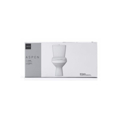 Kit Completo Bacia Com Caixa Acoplada Aspen KP.750.17 - Deca