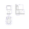 Kit Completo Bacia Com Caixa Acoplada Aspen KP.750.17 - Deca - vista 2