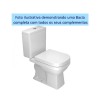 Bacia para caixa acoplada Quadra P.210.17 - Deca - vista 2