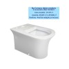 Bacia para Caixa Acoplada Wish P.280.17 - Deca - vista 2