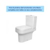 Bacia para Caixa Acoplada Piano P.330.17 - Deca - vista 2