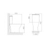 Bacia Living para caixa acoplada P.340.17 - Deca - vista 2