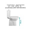 Bacia ABNT para caixa acoplada Vogue Plus Conforto P.515.17 - Deca - vista 3